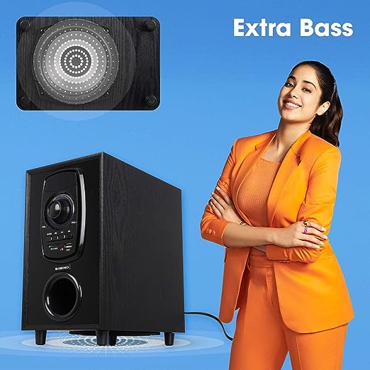 Zebronics ZEB-BT701RUCF Wireless Bluetooth Multimedia Speaker With Supporting AC3 Audio, SD Card, USB, AUX, FM & Remote Control. (70 Watt, 7.1 Channel) Zebronics ZEB-BT701RUCF Wireless Bluetooth Multimedia Speaker With Supporting AC3 Audio, SD Card, USB, AUX, FM & Remote Control. (70 Watt, 7.1 Channel)